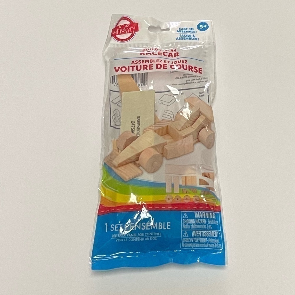 Curiosity Build & Play Racecar Building Set